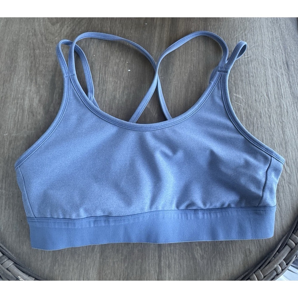 Tory Burch Sport Blue Sports Bra in Size Small - Gym / Activewear